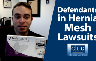 Defendant in a Hernia Mesh Lawsuit