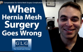 hernia mesh complications video