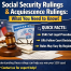 Social Security Rulings and Acquiescence Rulings