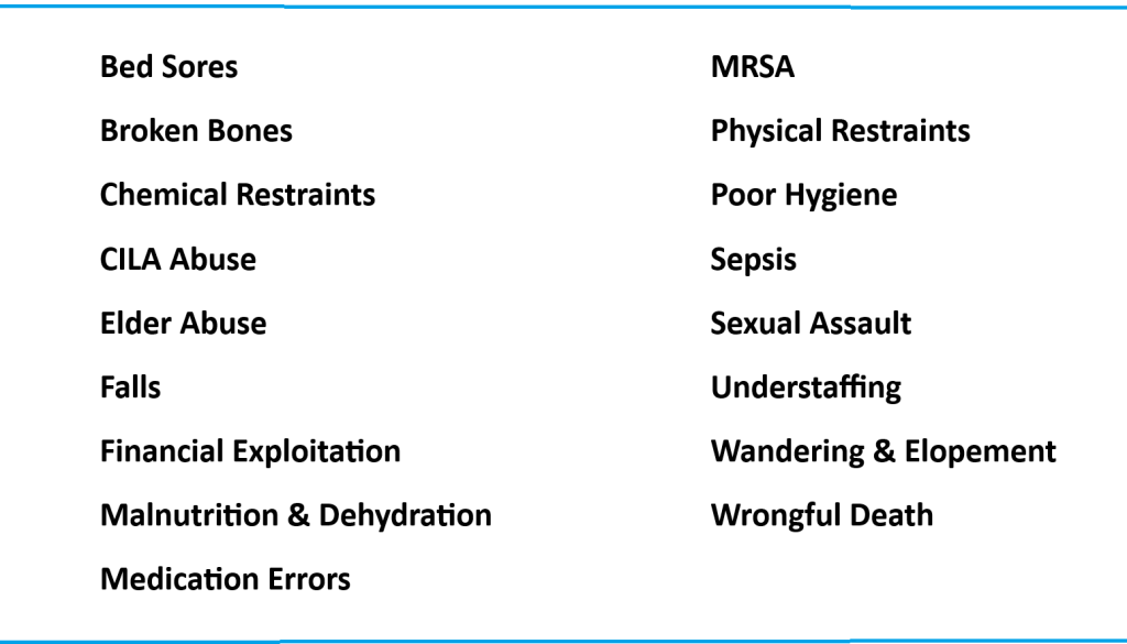 elder abuse injuries