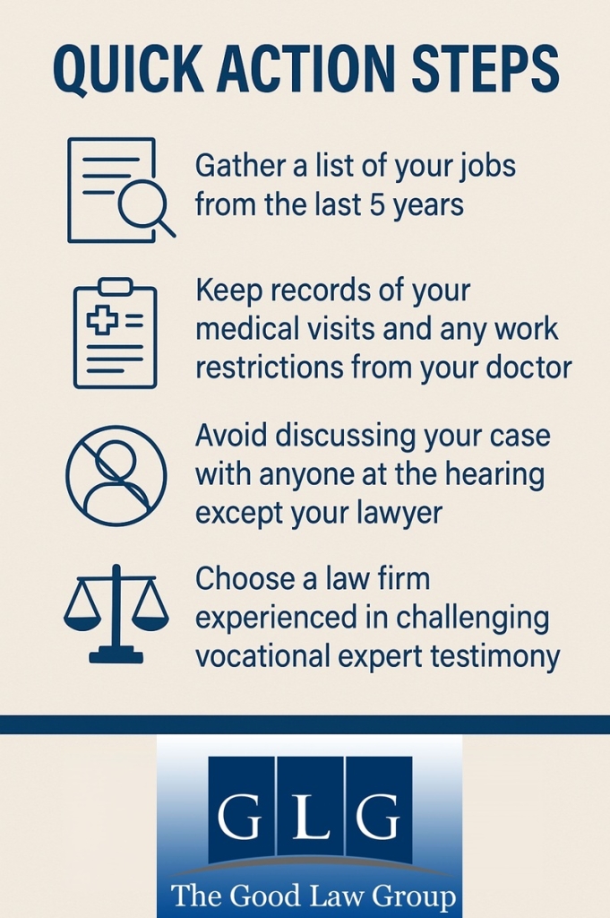 How Vocational Experts Can Impact Your SSDI Hearing – And What You Can Do About It
