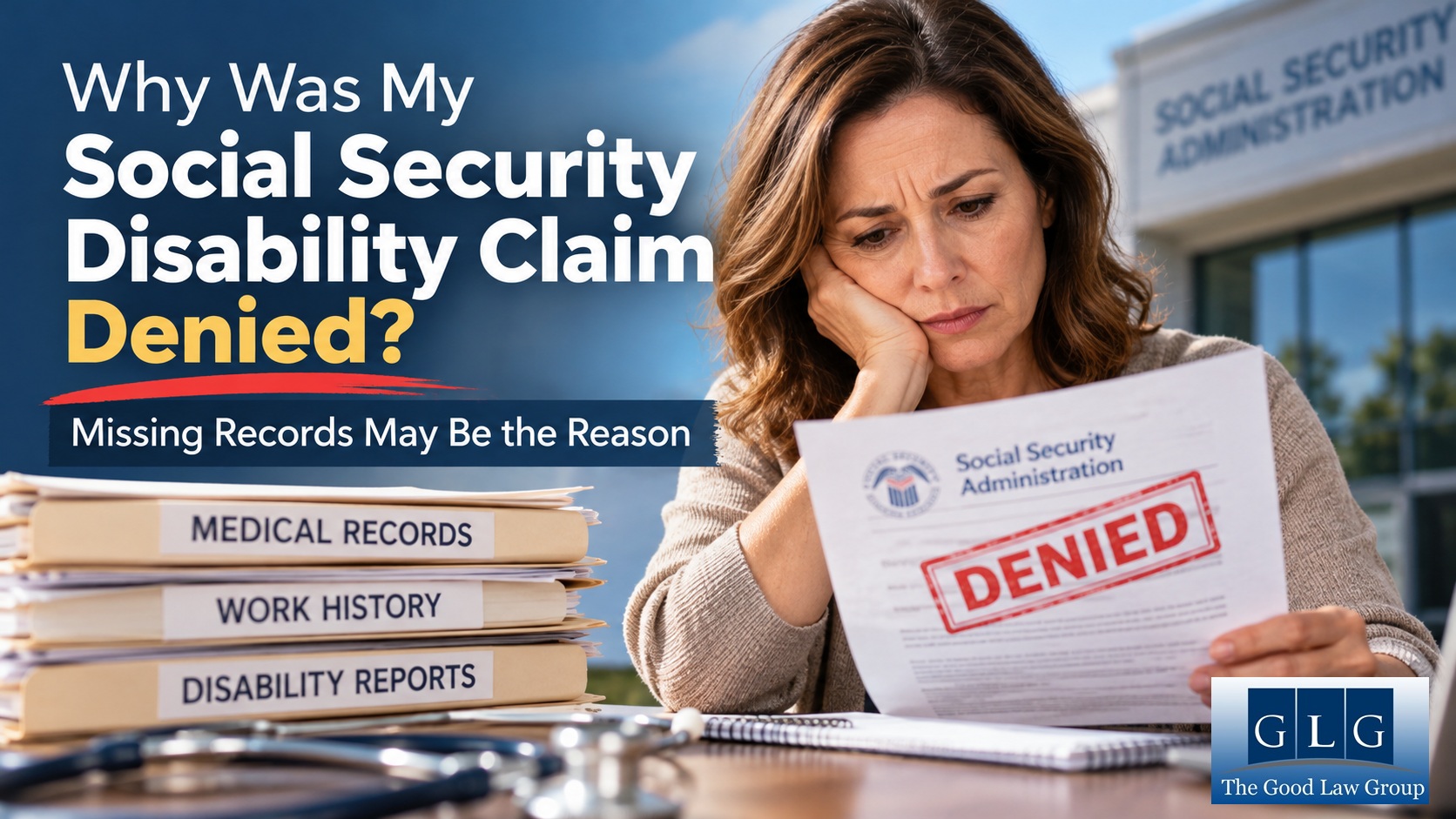 Why Was Your Disability Claim Denied